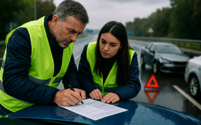 Cómo rellenar (bien) un parte amistoso en un accidente, en España o fuera de España