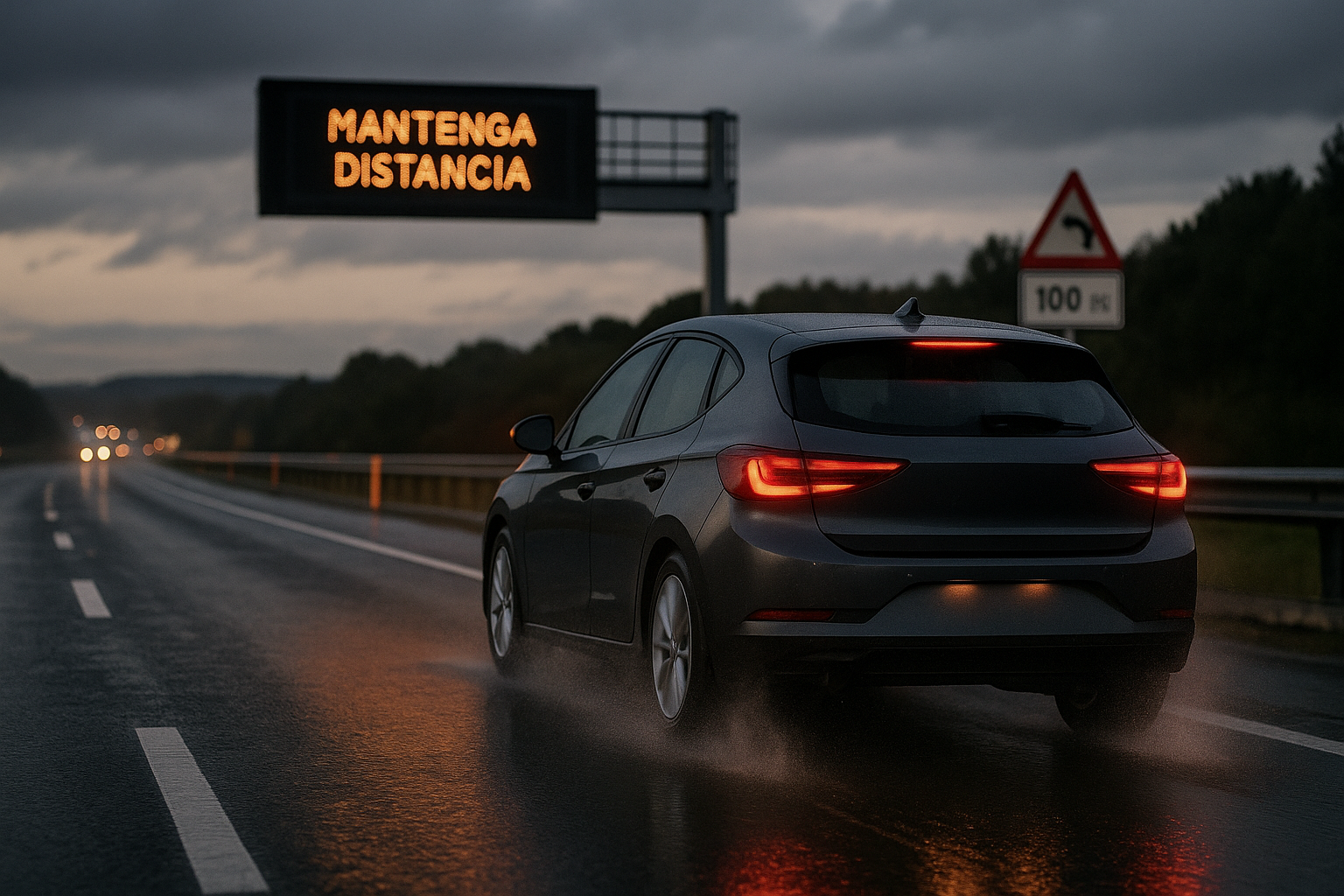 COMO CALCULAR LA DISTANCIA DE FRENADO