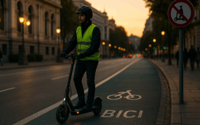 Patinetes eléctricos (VMP): normativa 2025 y pasos tras un siniestro