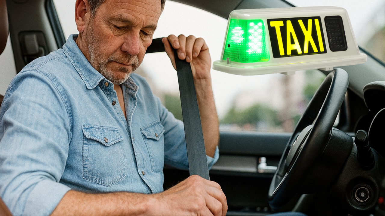 cinturon de seguridad obligatorio en taxis