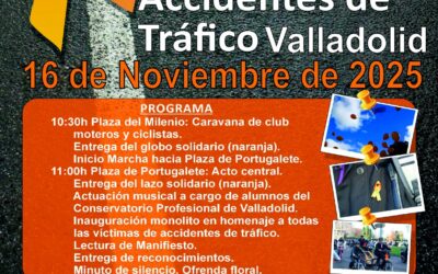 Valladolid rinde homenaje a las víctimas de tráfico: acto de recuerdo y compromiso por la seguridad vial