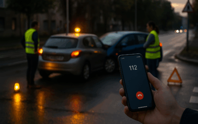 Protocolo 1–5–15–60: qué hacer tras un accidente de tráfico (aunque parezca leve)