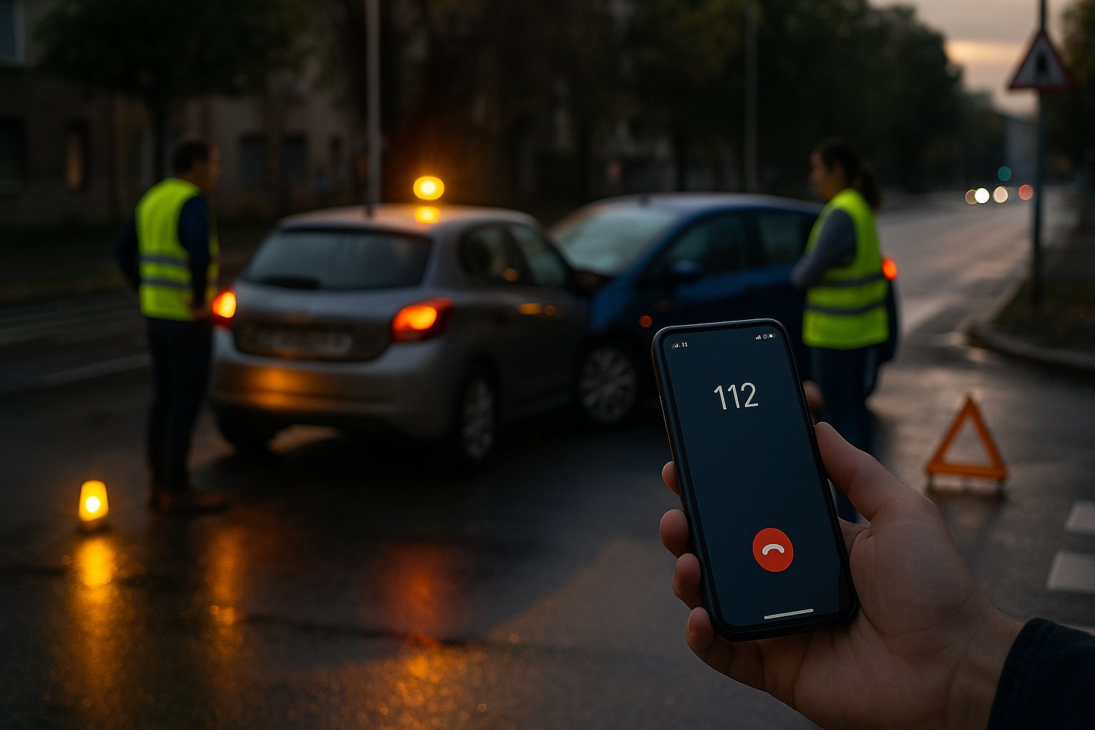 qué hacer tras un accidente de tráfico