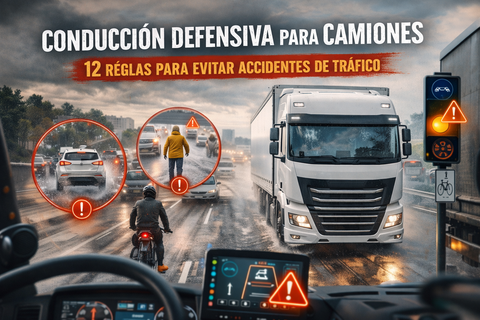 Conducción defensiva para camiones