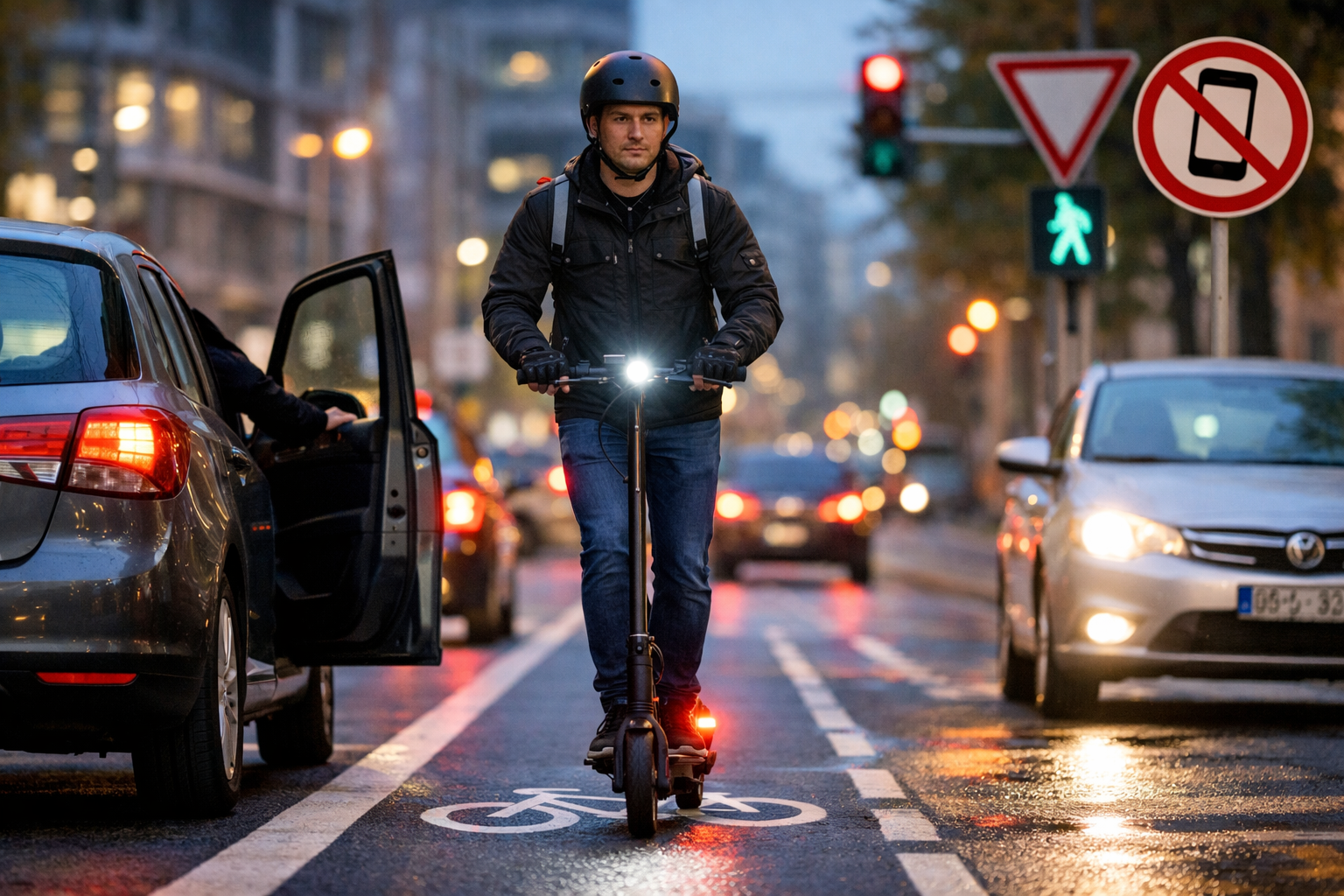 Conducción segura en patinete VMP