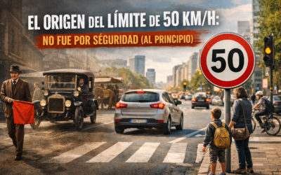 El origen del límite de 50 km/h: no fue por seguridad (al principio)