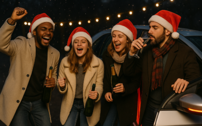 Alcohol y conducción en Navidad: cenas de empresa, normativa y cómo evitar una tragedia
