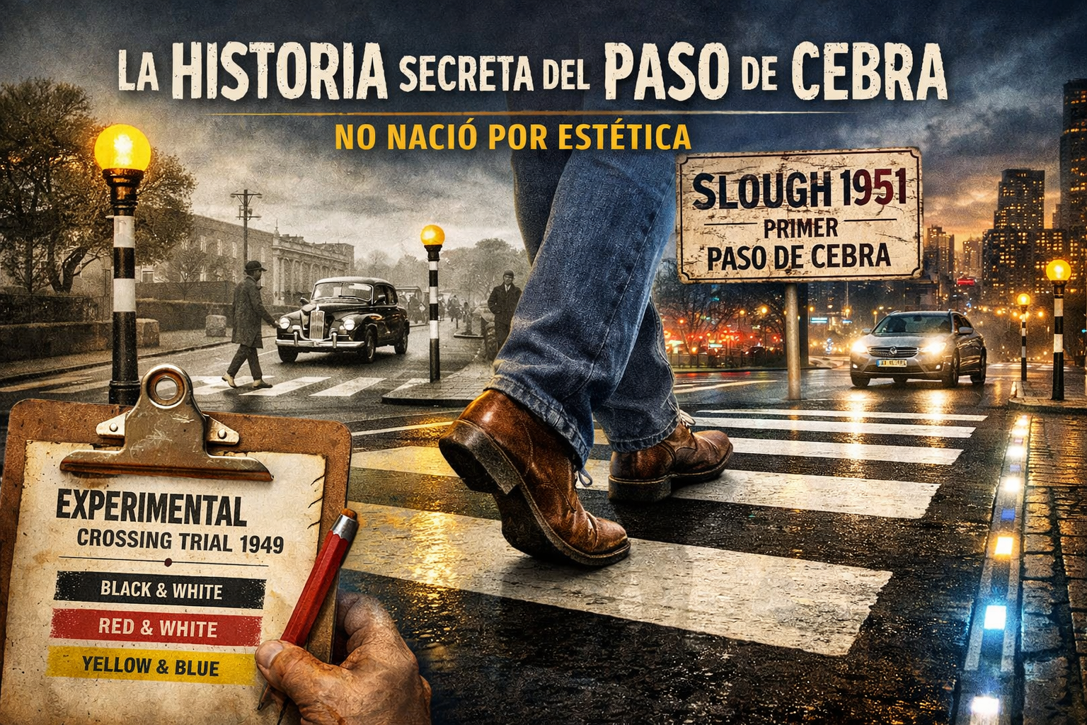 historia del paso de cebra