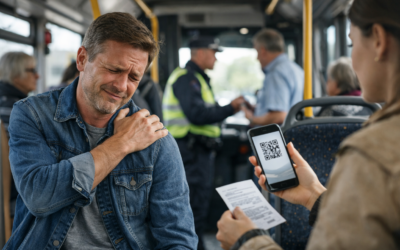 Accidente de tráfico siendo pasajero (taxi/VTC/autobús): cómo reclamar sin liarte