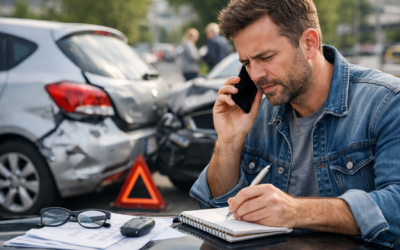 Accidente de tráfico: qué decir (y qué NO decir) a la aseguradora en la primera llamada