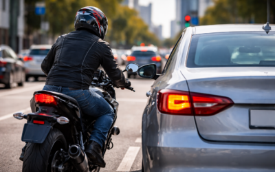 El error nº1 que causa accidentes en moto en ciudad (y casi nadie lo ve)