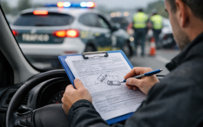 Atestado policial en un accidente de tráfico: cómo pedirlo, qué vale como prueba y cómo detectar errores
