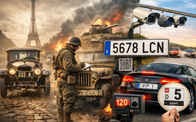 Por qué las matrículas existen: historia de control, robos… y guerras