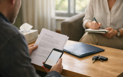 Lesiones psicológicas tras accidente de tráfico: cómo se acreditan sin que te ninguneen