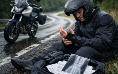 Lesiones de mano y muñeca en motoristas: las 5 más comunes y cómo se valoran