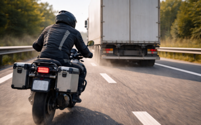 Motos y camiones: por qué la succión y el rebufo te descolocan