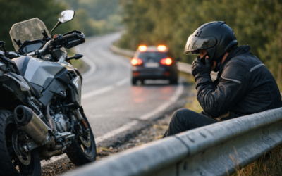 Qué hacer en los primeros 5 minutos tras un accidente en moto (modo supervivencia)