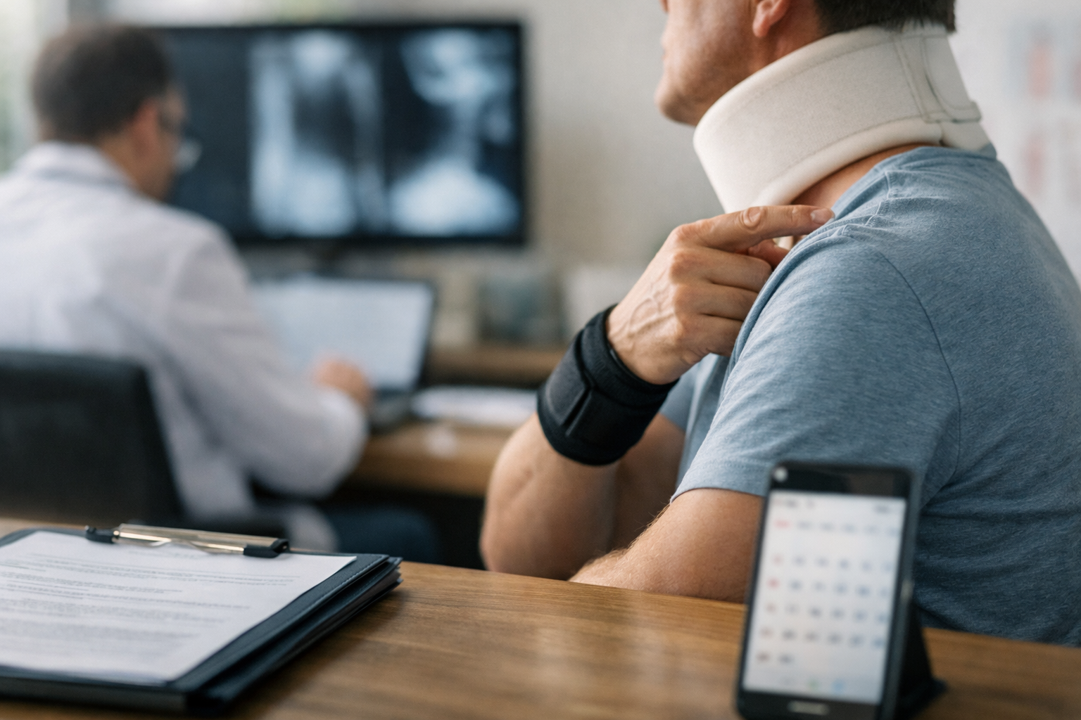 Peritaje médico en accidente de tráfico: