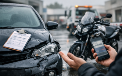 Vehículo declarado siniestro total tras un accidente: qué hacer y cómo reclamar