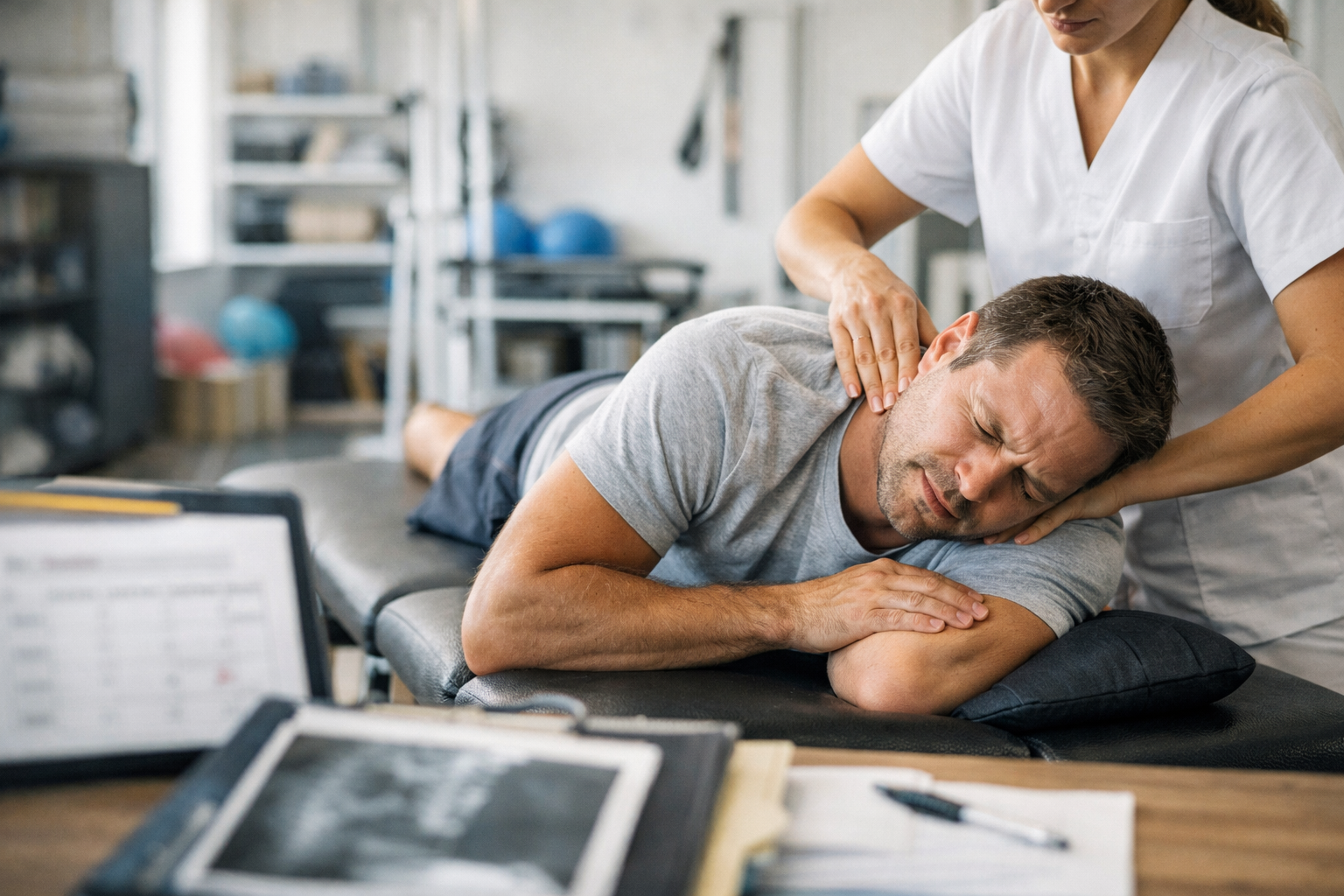 rehabilitación tras accidente de tráfico