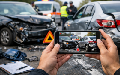 Tu móvil como prueba tras un accidente de tráfico: checklist de fotos y vídeos que sí valen