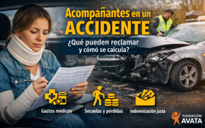 Acompañantes en un accidente: qué pueden reclamar y cómo se calcula