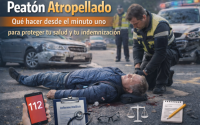 Peatón atropellado: qué hacer desde el minuto uno para proteger tu salud y tu indemnización