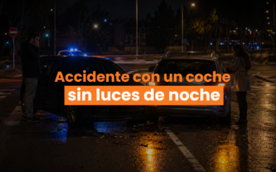 Accidente con un coche sin luces de noche: el detalle que puede decidir tu indemnización