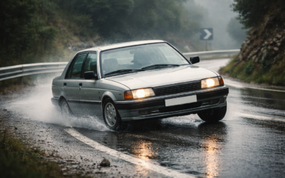 Cómo eran los accidentes antes del ABS, el ESP y la electrónica