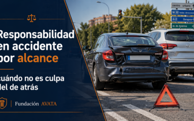 Responsabilidad en accidente por alcance: cuándo no es culpa del de atrás