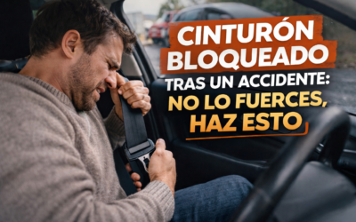 Si tu cinturón se atasca después de un accidente, NO lo fuerces: haz esto
