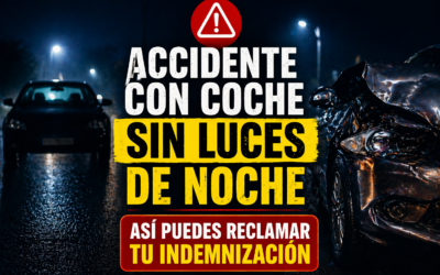 Un coche con las luces apagadas de noche puede arruinarte la vida: así puedes reclamar la indemnización que te corresponde