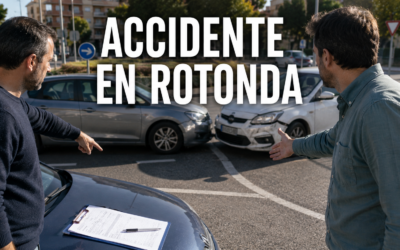 Accidente en rotonda: quién tiene la culpa y cómo demostrarlo