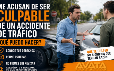 Me acusan de ser culpable de un accidente de tráfico: qué hacer para defenderte