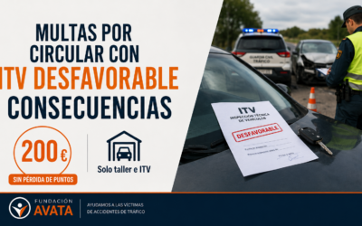 Multas por circular con ITV desfavorable: consecuencias