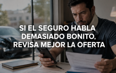 Si el seguro habla demasiado bonito, revisa mejor la oferta