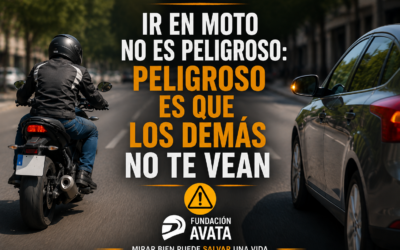 Ir en moto no es peligroso: peligroso es que los demás no te vean