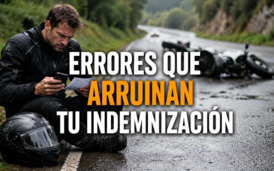 Accidente de moto: los errores que pueden perjudicar tu indemnización
