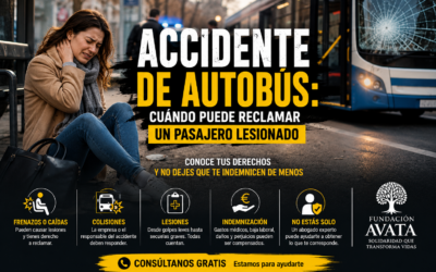 Accidente de autobús: cuándo puede reclamar un pasajero lesionado