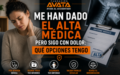 Me han dado el alta médica pero sigo con dolor: qué opciones tengo