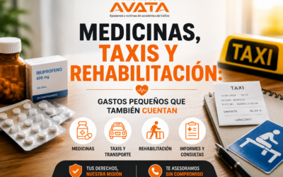 Medicinas, taxis y rehabilitación: gastos pequeños que también cuentan