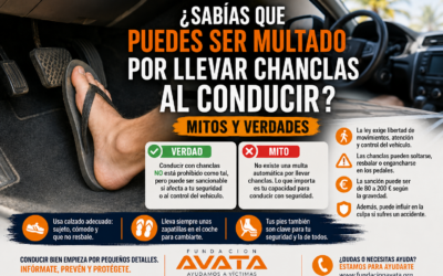 ¿Sabías que puedes ser multado por llevar chanclas al conducir? Mitos y verdades