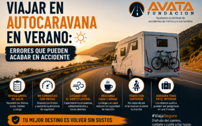 Viajar en autocaravana en verano: errores que pueden acabar en accidente