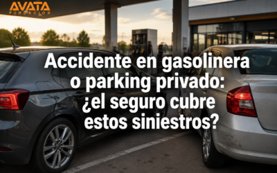 Accidente en gasolinera o parking privado: ¿el seguro cubre estos siniestros?