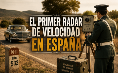 El primer radar de velocidad de la historia: cuándo llegó a España html