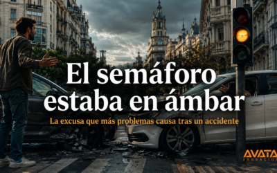 El semáforo estaba en ámbar: la excusa que más problemas causa tras un accidente
