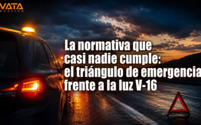 La normativa que casi nadie cumple: el triángulo de emergencia frente a la luz V-16
