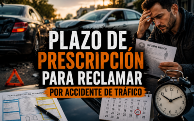 Plazo de prescripción para reclamar por accidente de tráfico
