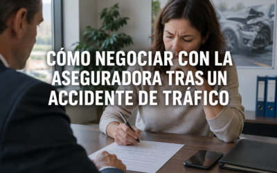 Cómo negociar con la aseguradora tras un accidente de tráfico