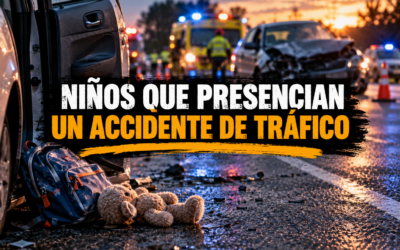 Niños que presencian un accidente de tráfico: cómo les afecta y cómo ayudarles